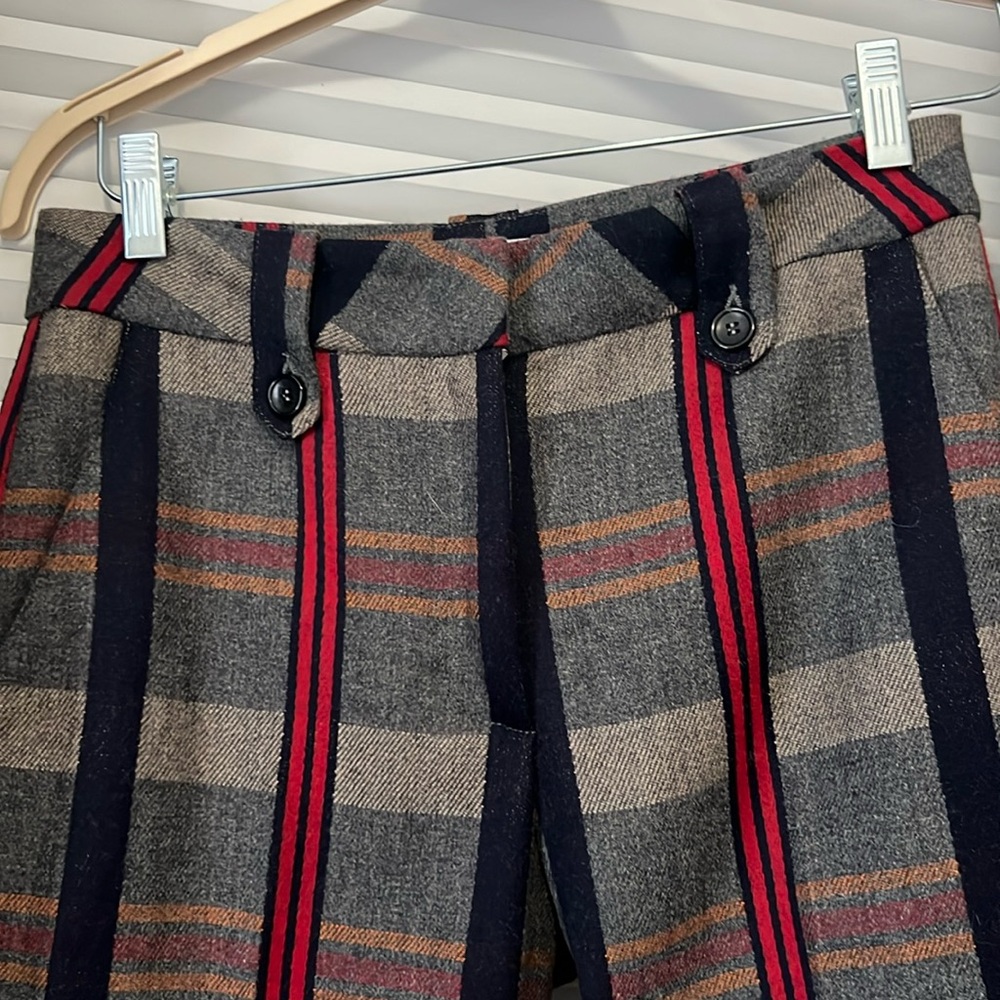 Ei8ht Dreams plaid trousers 100% Italian wool size 4